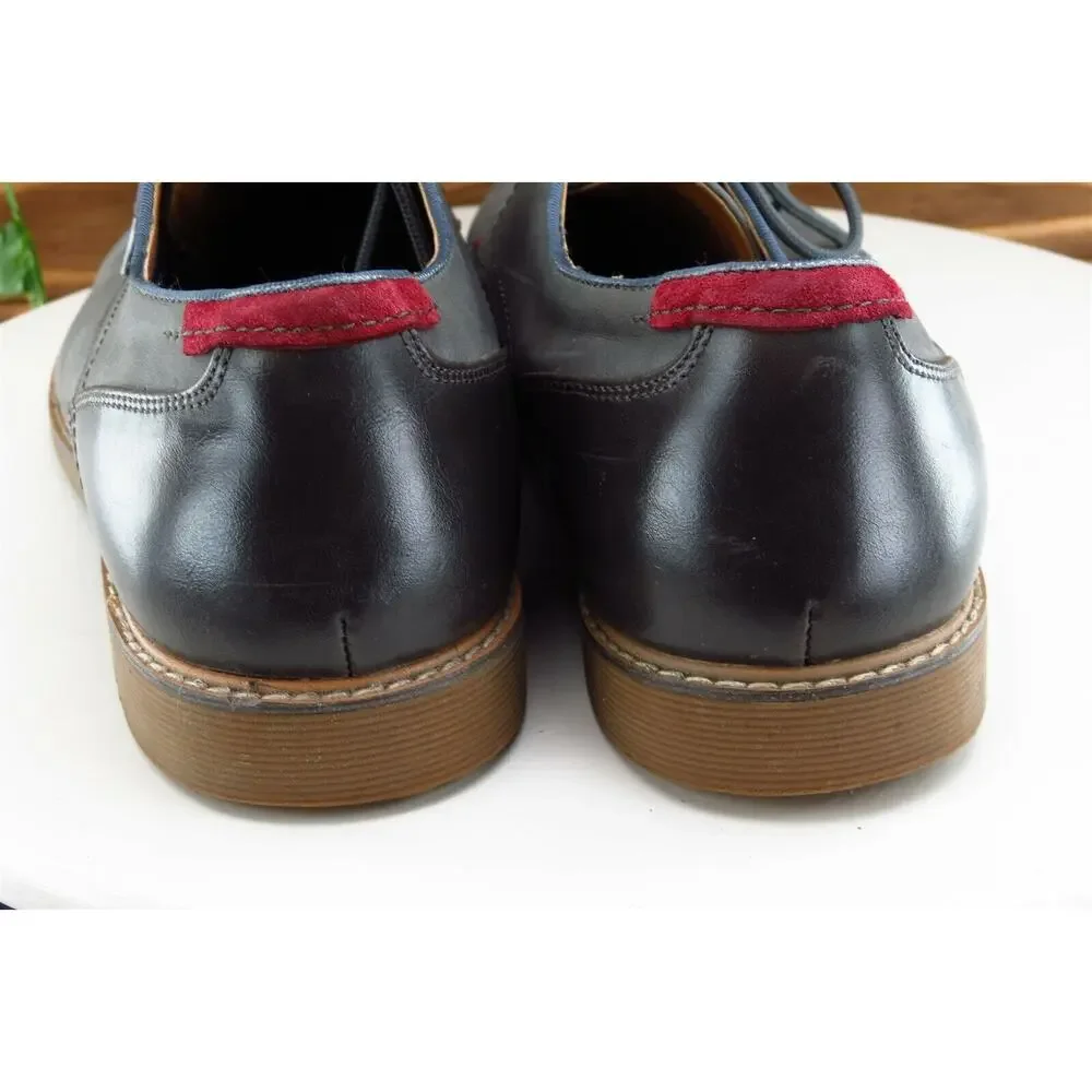 Steve Madden Shoes Sz 10.5 M Gray Derby‎ Oxfords Leather Men